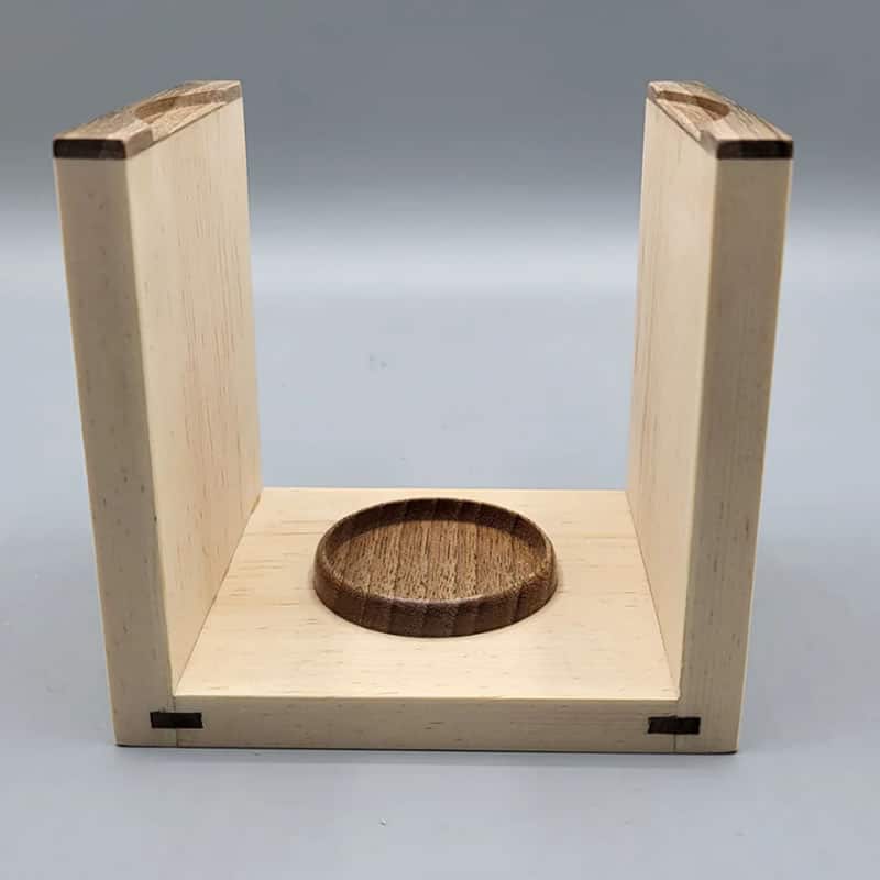 Räuchergefäß aus Zirbenholz von ma-fumo